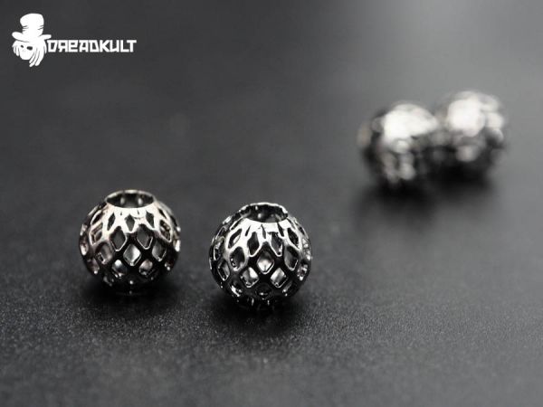 Thunderdome black dread perls, dread beads, dread jewelry, gypsy, goa jewelry, dreadkult, dread pearls, hippie, hippie jewelry, goa, psy jewelry, Dread jewelry
